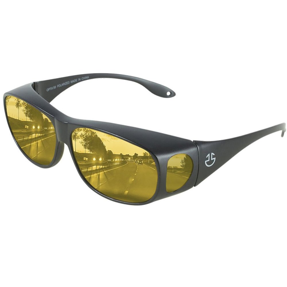 Night Driving Glasses Wraparounds Fit Over Glasses